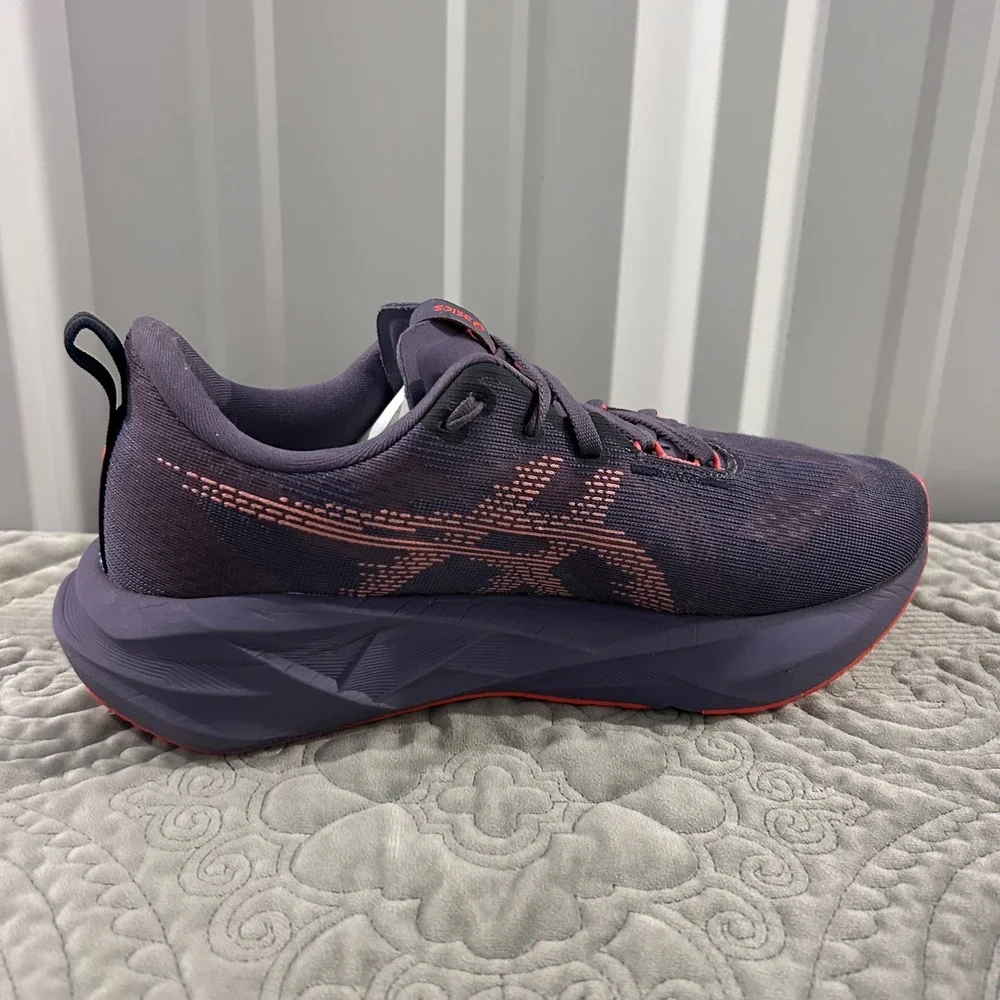 ASICS FF BLASTMAX Mens Running Shoes Active gym Midnight Sunrise Size 7.5